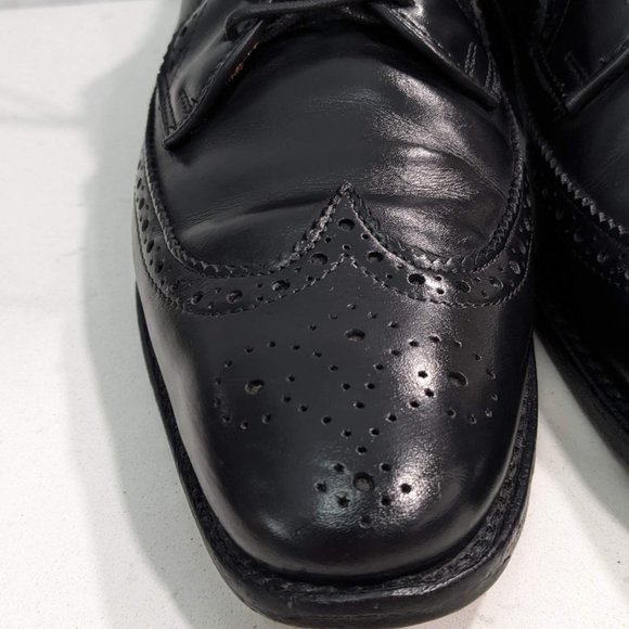 Allen Edmonds McGregor Oxford Black Leather Dress Comfort Men’s 9.5 D main image 14